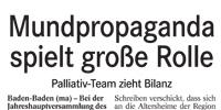 Mundpropaganda spielt große Rolle